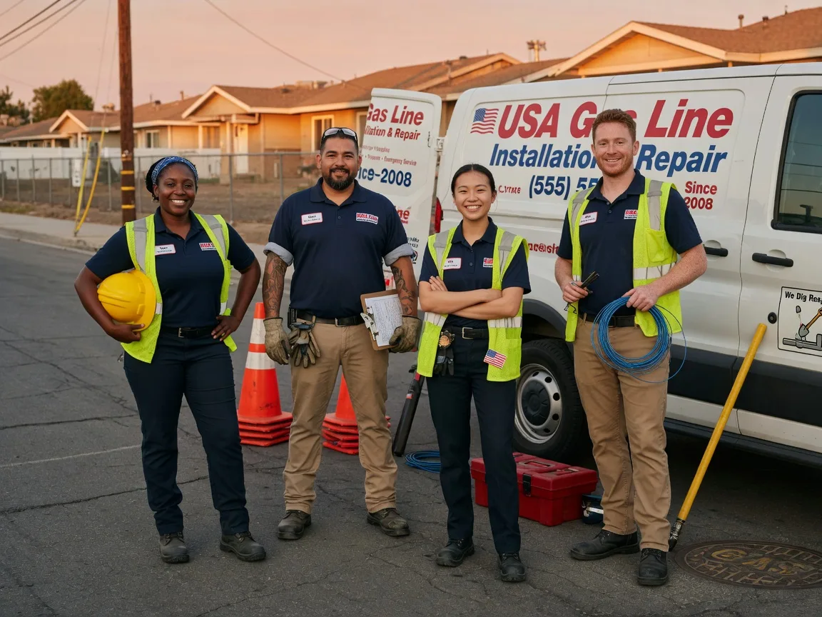 Gas Line Installation company in Whitesburg, GA
